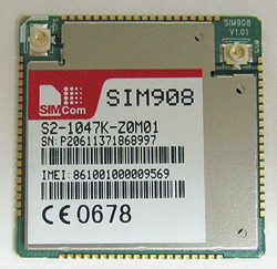 SIM908|无线模块|GSM GPRS+GPS Combo Module